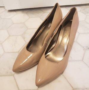 Nude Nine West Pumps